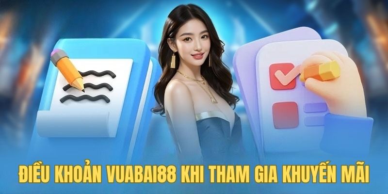 Điều khoản vuabai88 khi tham gia chương trình khuyến mãi